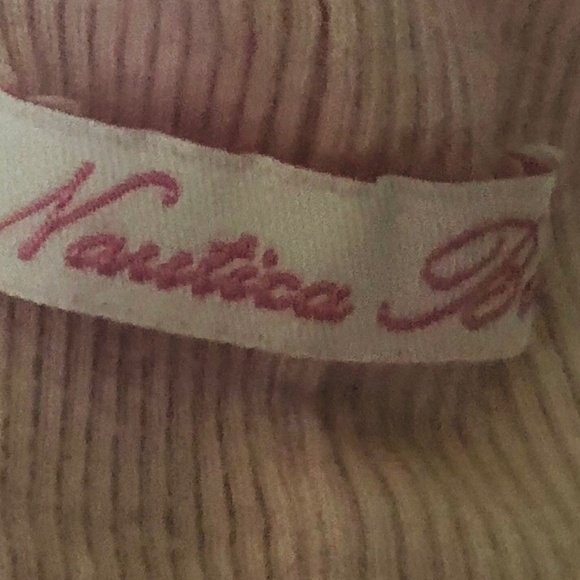 Nautica Blue Pink Sleep Top Large - Picture 6 of 9